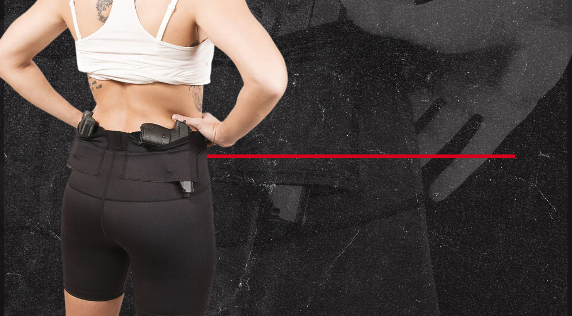 Cropped Concealed Carry Leggings by Tactica