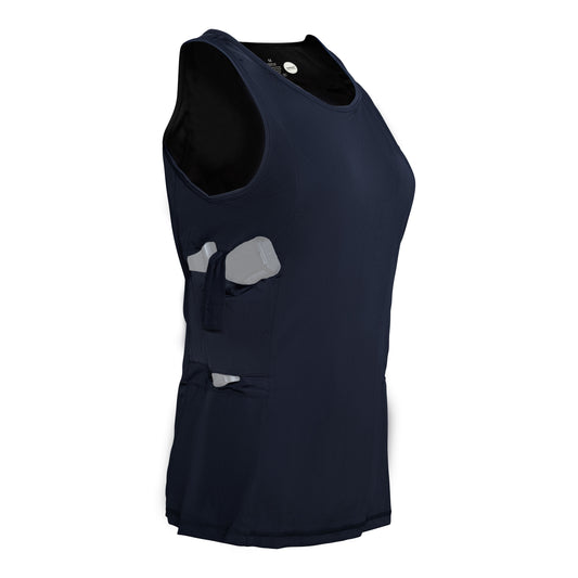 Graystone Holster Tank Top Shirt Concealed Carry Clothing For Women - Easy Reach Gun Clothes