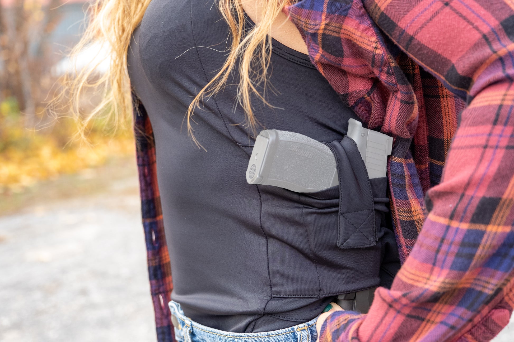 NEW ConcealmentClothes Women's Concealed Carry Gun Holster 3/4