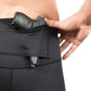 Graystone Concealed Carry Men's Compression Shorts - Spandex Shorts with Two Pistol Pockets